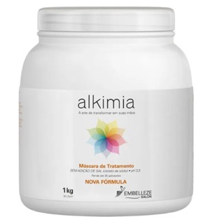 Máscara de Tratamento Alkimia Embelleze Salon 1KG em Oferta na Shopee