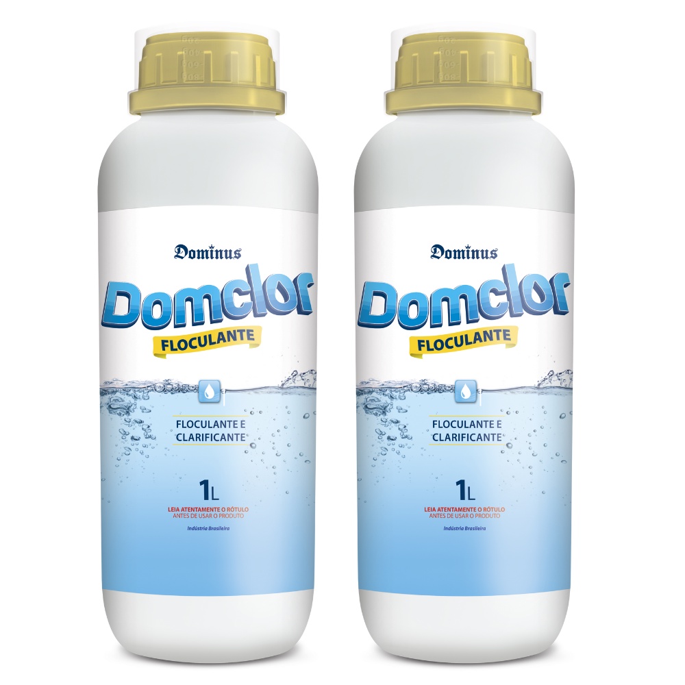 FLOCULANTE / CLARIFICANTE DOMCLOR PARA PISCINAS 2 LITROS