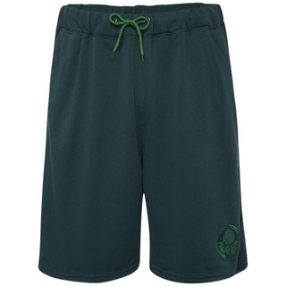 Bermuda Palmeiras Mono S.E.P Moletom Verde Escuro Masculina