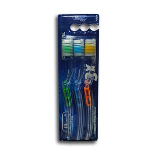 Escova Dental Bio Oral Confortavel Macia C/3 Unidades B-014