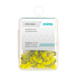 Bailarina para Papel - 6,5 mm - Amarelo Sol - Mimo - 50 Unids