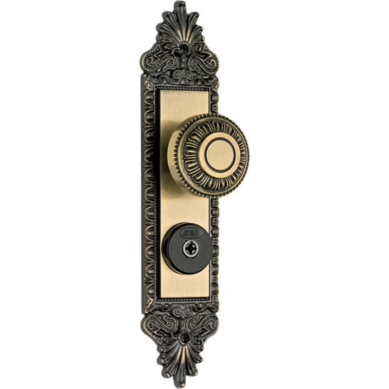 Fechadura Bola Stam Externa Tetra Chave 180304 Colonial em Oferta na Shopee