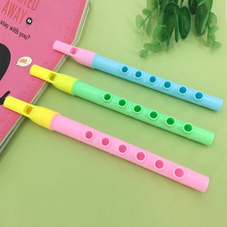 Flauta Pequena Fresca E Colorida Para Crianças/mini Gravador De 6 Buracos Instrumento musical Criativo Bebês Tocando Brinquedo