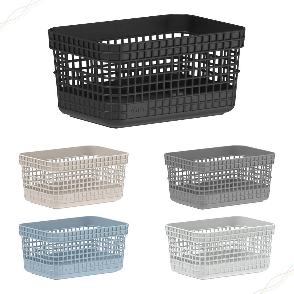Cesto Organizador Multiuso Grid 2,5L Caixa Closet Roupa Escritorio Cozinha em Oferta na Shopee