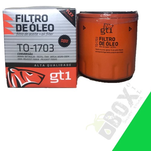 FILTRO DE ÓLEO TO1703 MOTOR FIASA