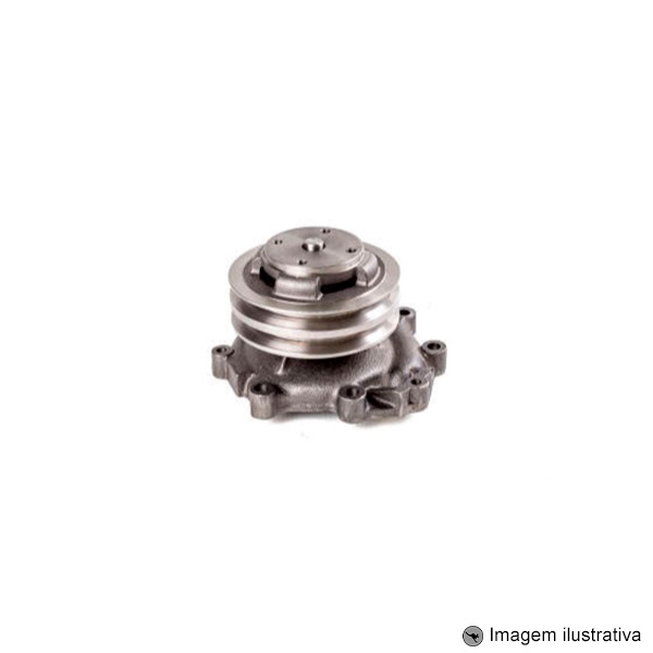 Bomba Dagua Motor 4C Polia Dupla Trator 5030 / 5630 / 6630 / 7630