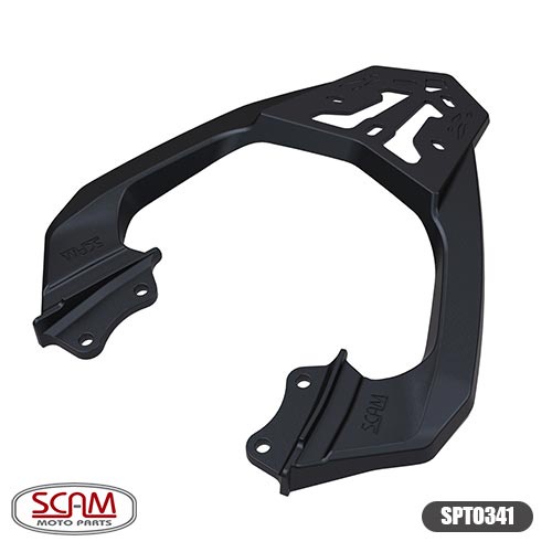 Suporte Baú bagageiro grelha Liga Leve Aluminio Fazer250 2018 2019 2020 2021 2022 2023 2024 2025 Scam