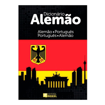 LIVRO DICIONÁRIO ALEMÃO PORTUGUÊS DE BOLSO - 368 PÁGINAS