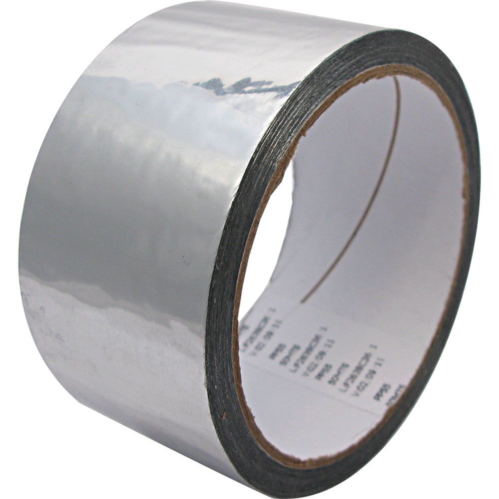 Fita Adesiva Aluminizada Refrigeração Ar Condicionado 48mm x 45m