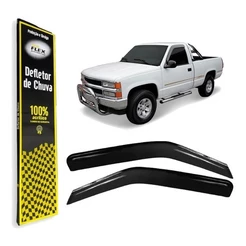 Defletor Calha de Chuva Silverado 1997 a 2001 2 Portas Ecoflex