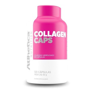 Collagen Colageno Hidrolisado 120 Caps Atlhetica Nutrition