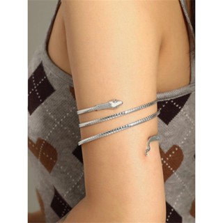 2023 Punk Cobra Enrolada Espiralada Braço Superior Bracelete