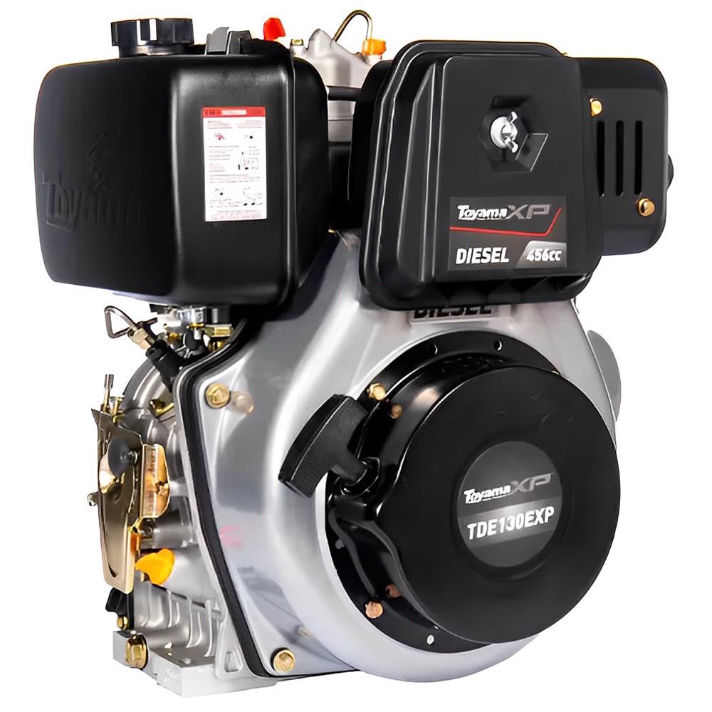 Motor à Diesel 12,5 HP Partida Elétrica TDE130EXP 019-062 TOYAMA em Oferta na Shopee