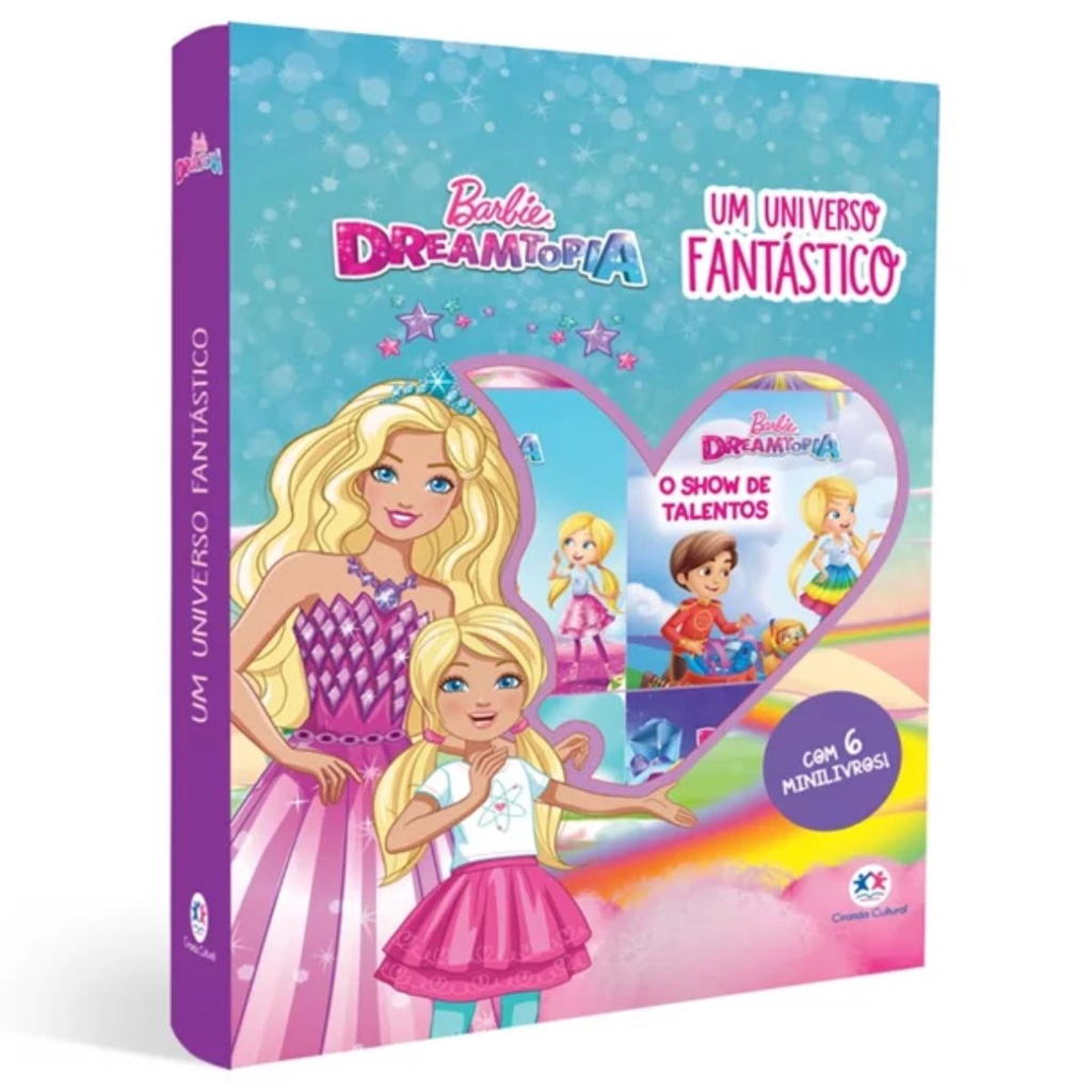 Box com 6 Minilivros Barbie Dreamtopia - Um universo fantástico | Ciranda Cultural - Books & Magazines