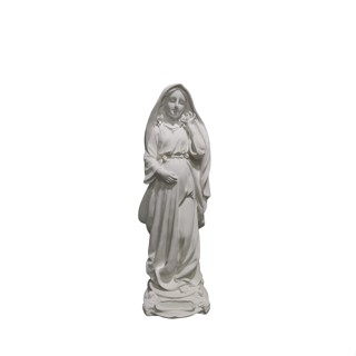 Nossa Senhora Grávida 30cm em Gesso Cru