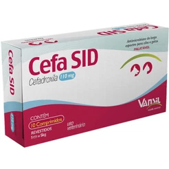 Cefa SID Vansil para Cães e Gatos de 1 a 5 Kg - 110 mg