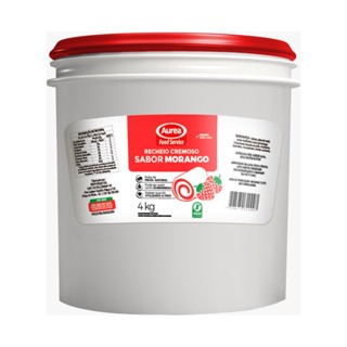 Doce Recheio 4kg - Aurea Morango