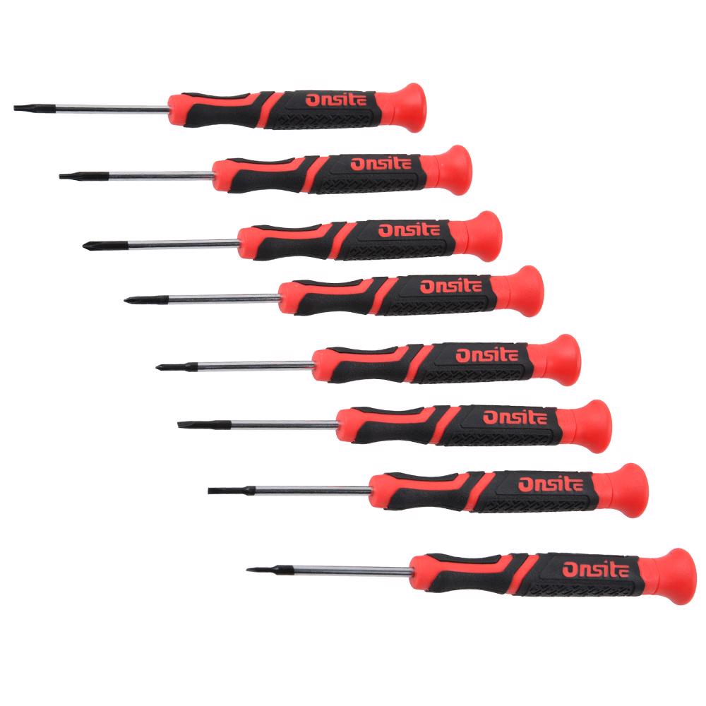 Jogo de Chaves de Precisão Fenda/Phillips/Torx 8 Peças Onsite em Oferta na Shopee