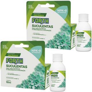 2 Forth Suculentas Concentrado - 60ml em Oferta na Shopee