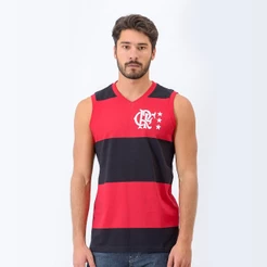 Regata Retrô Flamengo Libertadores Masculina Oficial