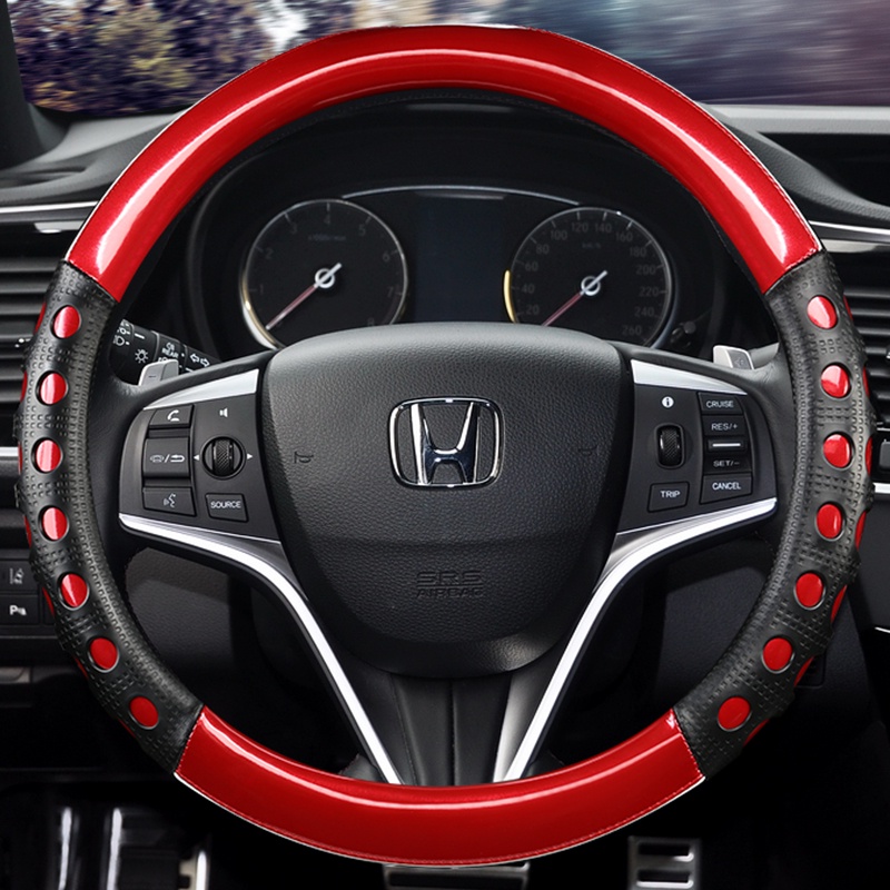 Capa Para Volantes De Carro 38cm 15 " honda Passport Pilot/MR-V Vezel/HR/XR WR Acty Freed Jade Mobilio Odyssey Stepwgn