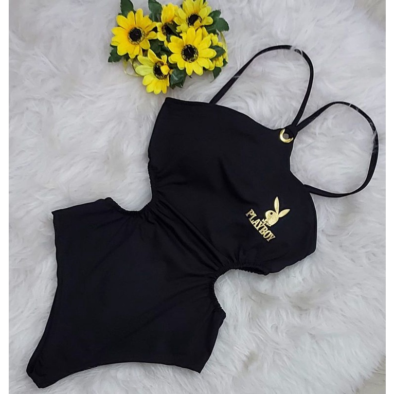Body Maiô com bojo estampas refletiva Modinha Feminina