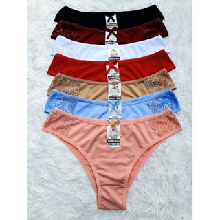 Calcinha feminina kit c/ 5 peças conforto luxo com renda kit calcinhas calsinha lingerie calçinhas tanga tangão alta qualidade promoção
