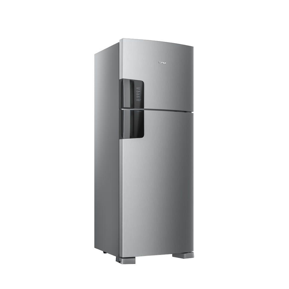 Refrigerador / Geladeira Cônsul CRM56HK 2 Portas 450 Litros Frost Free Inox