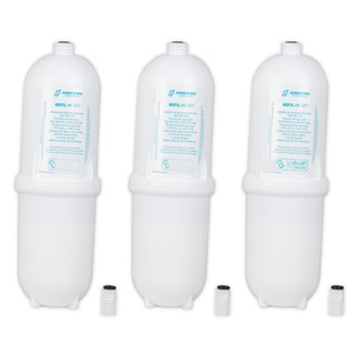 Kit 3 Refil Hidro Filtros Compatível com Filtro Purificador De Água Star Everest