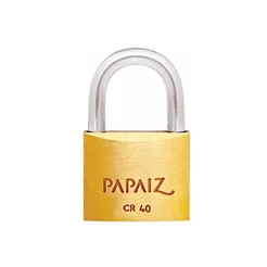 Cadeado Latão 40mm com 2 Chaves Papaiz