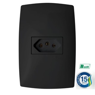 Cj Tomada 20a Horizontal 4x2 Blux Home Grafite
