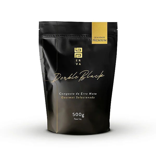 Erva Mate para Tereré Black Erva - Double Black