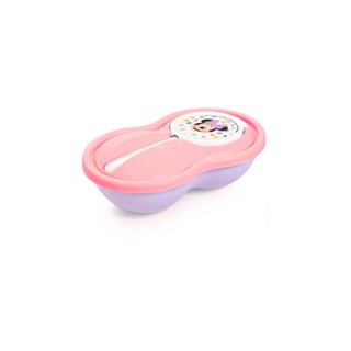 Pote para Papinha 320 ml com Colher Minnie Baby Plasútil
