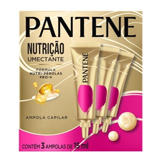 Ampola Pantene Pro-V Bambu Nutre e Cresce 15ml com 3 unidades em Oferta na Shopee