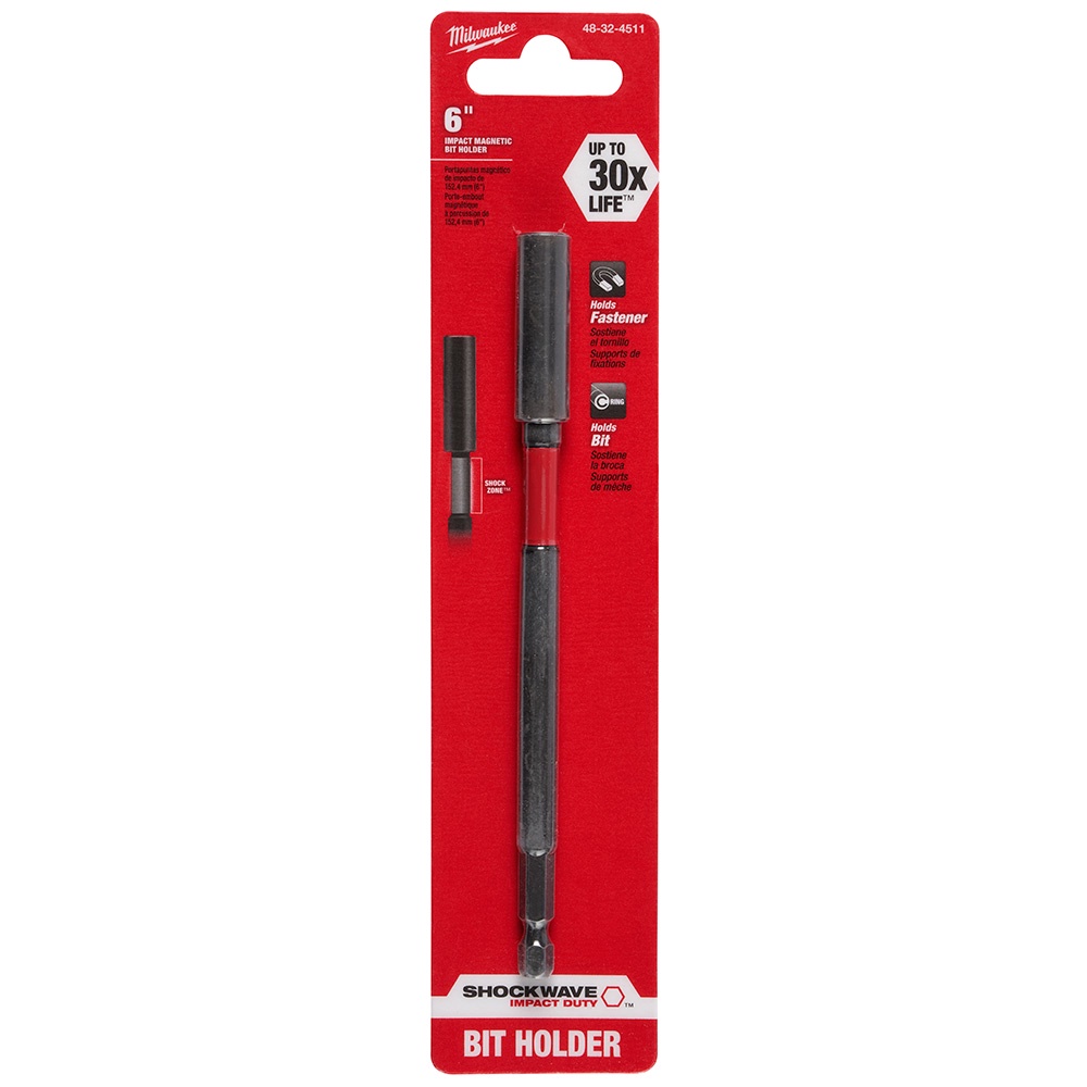 Extensor p/ Bit Magnético e Impacto 1/4" x 150mm - 48-32-4511 Milwaukee em Oferta na Shopee