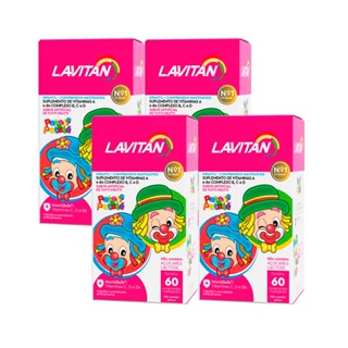 Lavitan Infantil Patati Patatá Tutti Frutti Com 4 Caixas