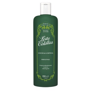 Loção Leite de Colônia Adstringente Limpeza Poros 200ml