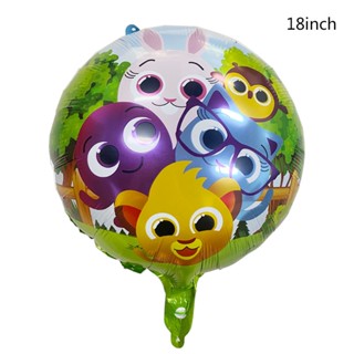 Balões De 18 Polegadas Bolofos Temáticos De 45cm De Filme De Alumínio Para Festa De Aniversário Infantil Decoração