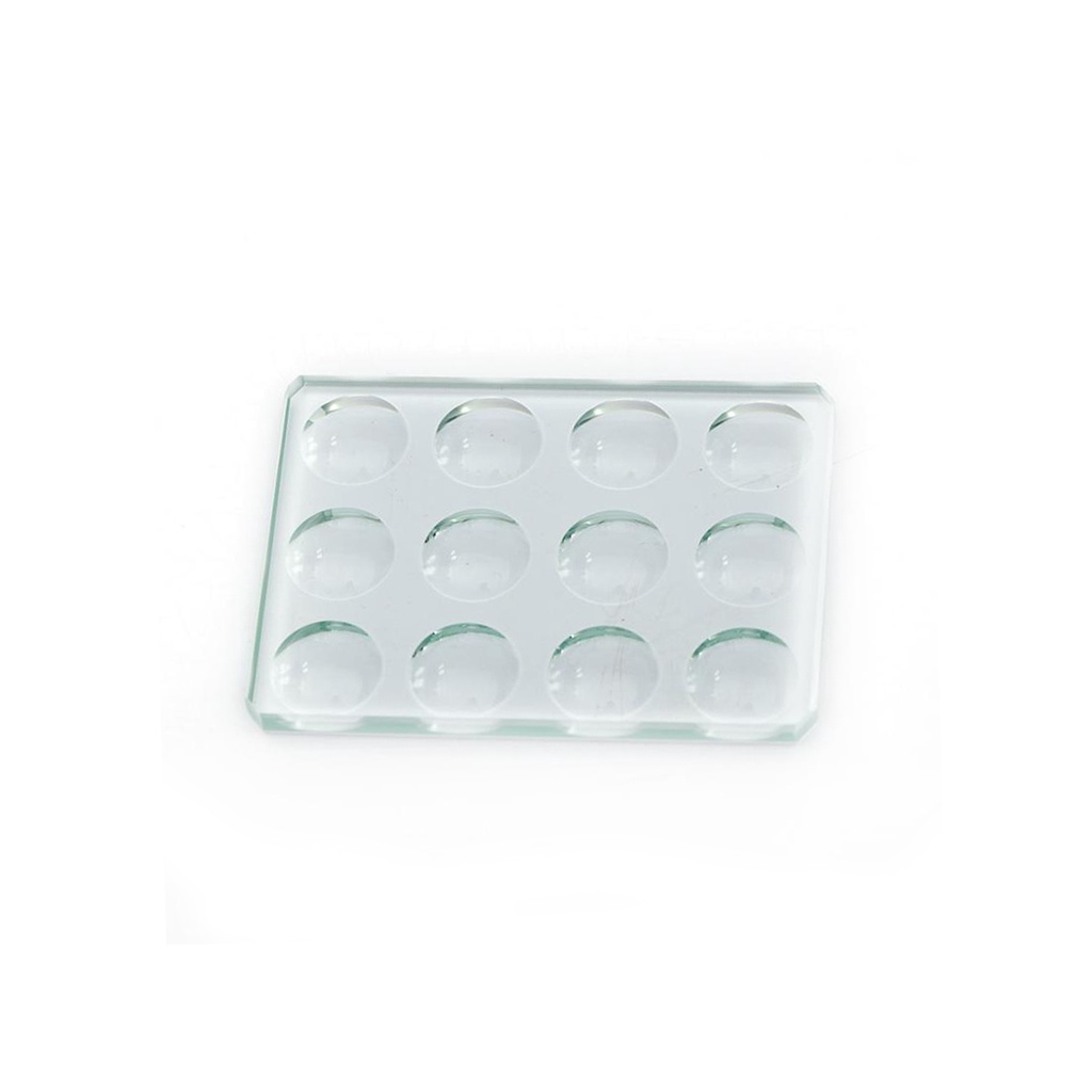 Placa De Kline De Vidro Com 12 Escavações em Oferta na Shopee