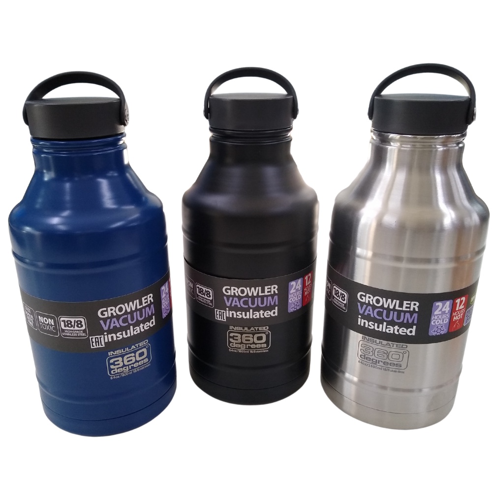 Garrafa Térmica Reservatório 1,8L Growler 360° Sea To Summit Preto