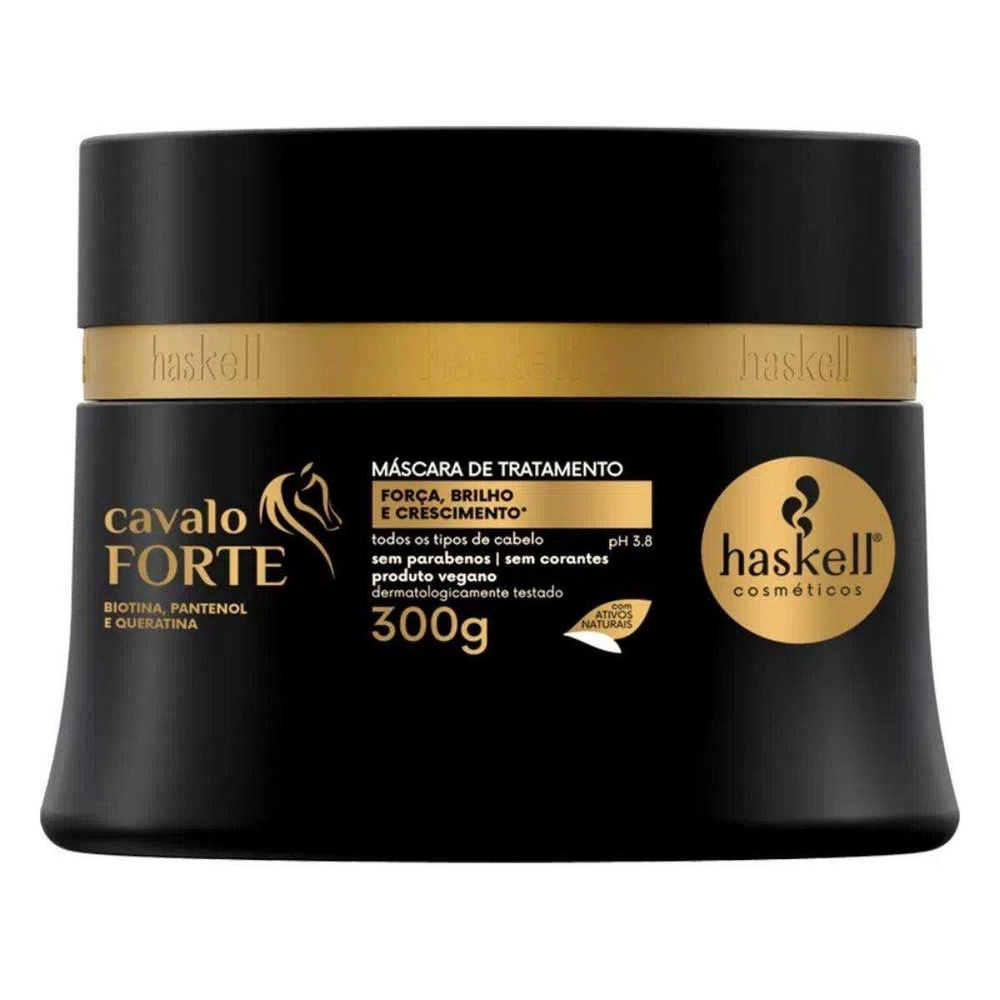 Mascara de tratamento cavalo forte haskell 300g