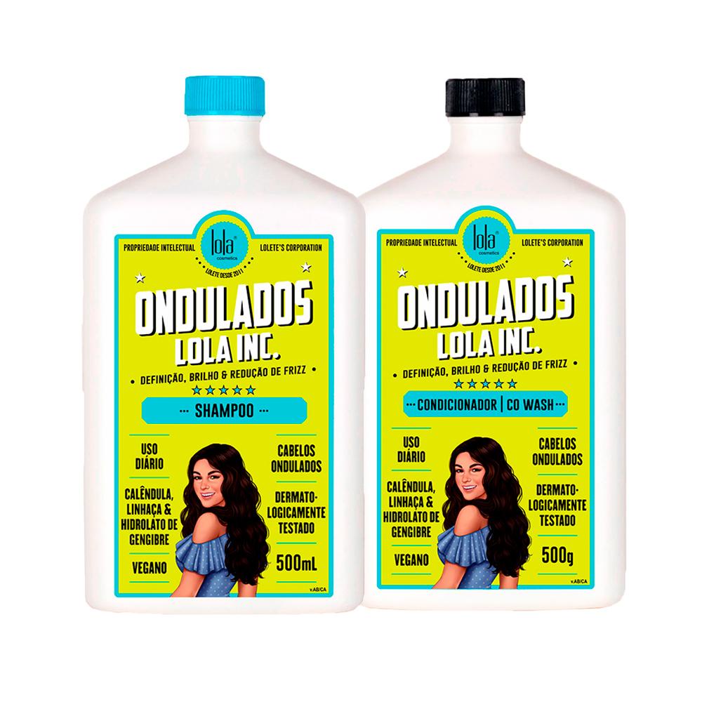 Kit Lola Cosmectic Ondulados – Shampoo e Condicionador