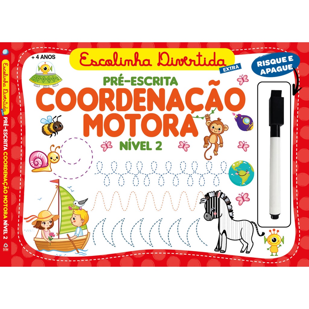 Escolinha Divertida Extra | Cordenação Motora Nível 2
