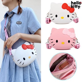 Hello Kitty Saco Crossbody Para Mulher Mensageiro Kawaii De Viagem 3d Ombro Pequeno Telefone