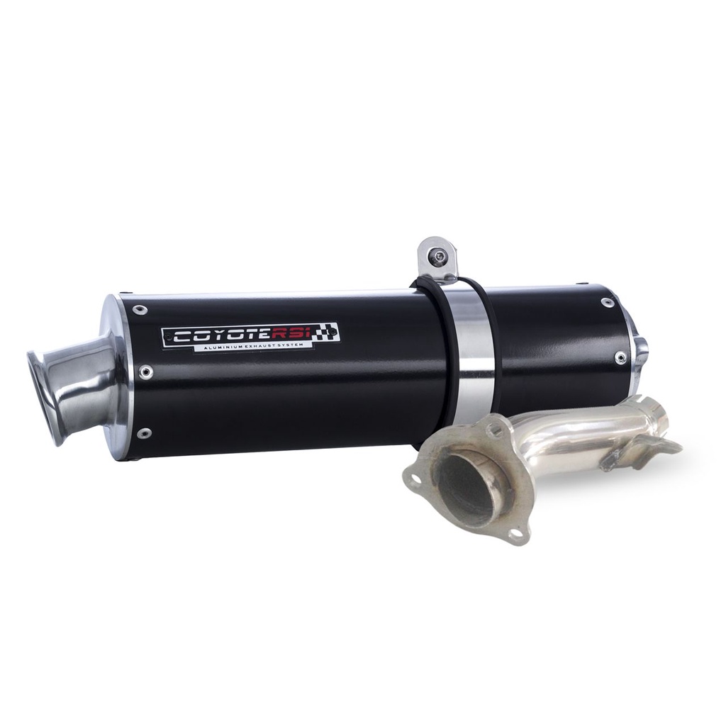 Escape / Ponteira Coyote RS1 Aluminio Redondo - Bandit 650 N/S até 2008 - Suzuki