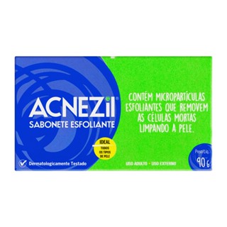 Sabonete Acnezil Barra Esfoliante Combate Cravos