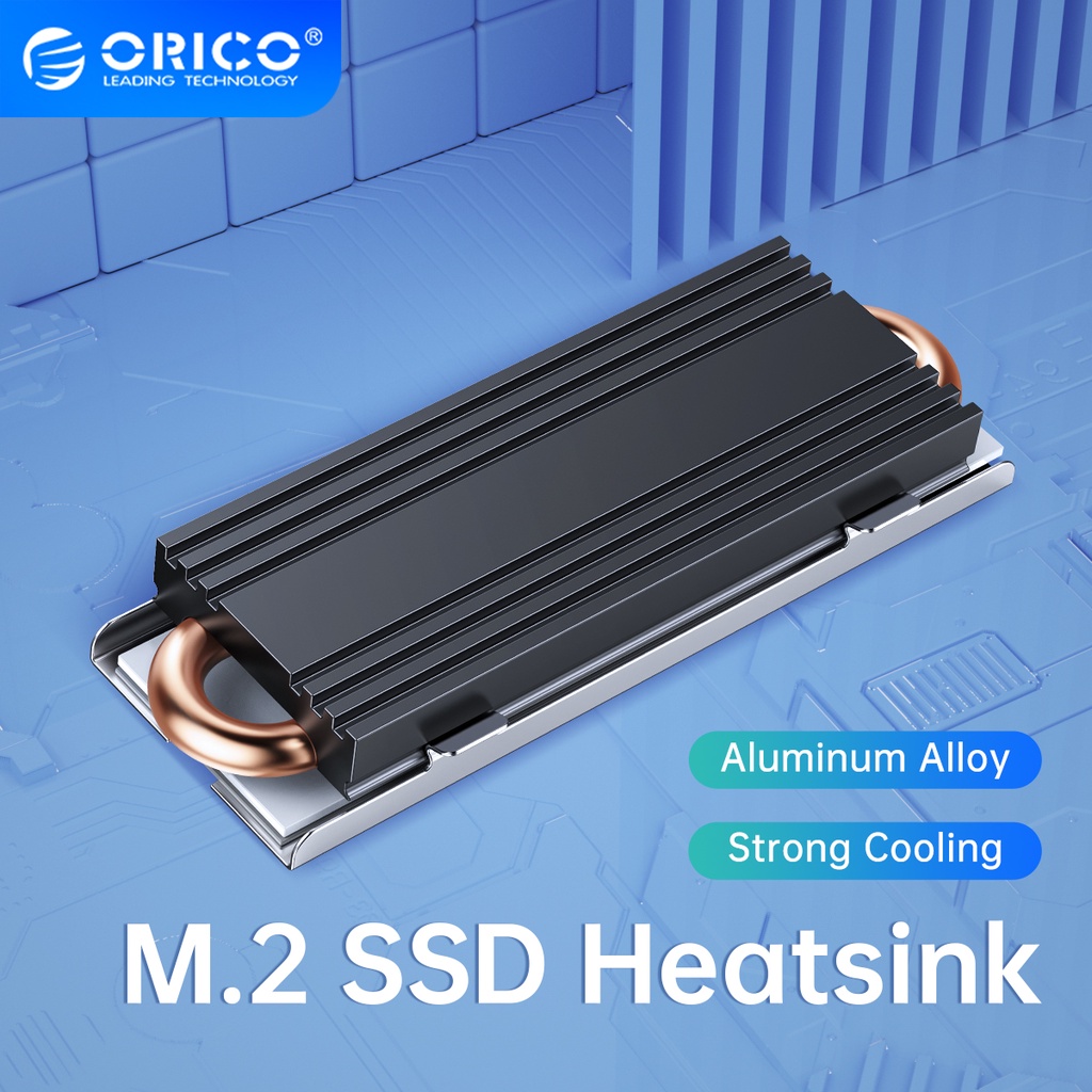 ORICO NVME/SATA Radiador De Unidade De Estado Sólido M . 2 SSD Dissipador De Calor Em Forma De Grade De Alumínio Cooler 