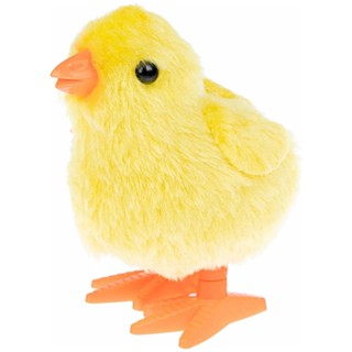 Pintinho Amarelinho Brinquedo Pelucia A Corda Infantil - Art Brink