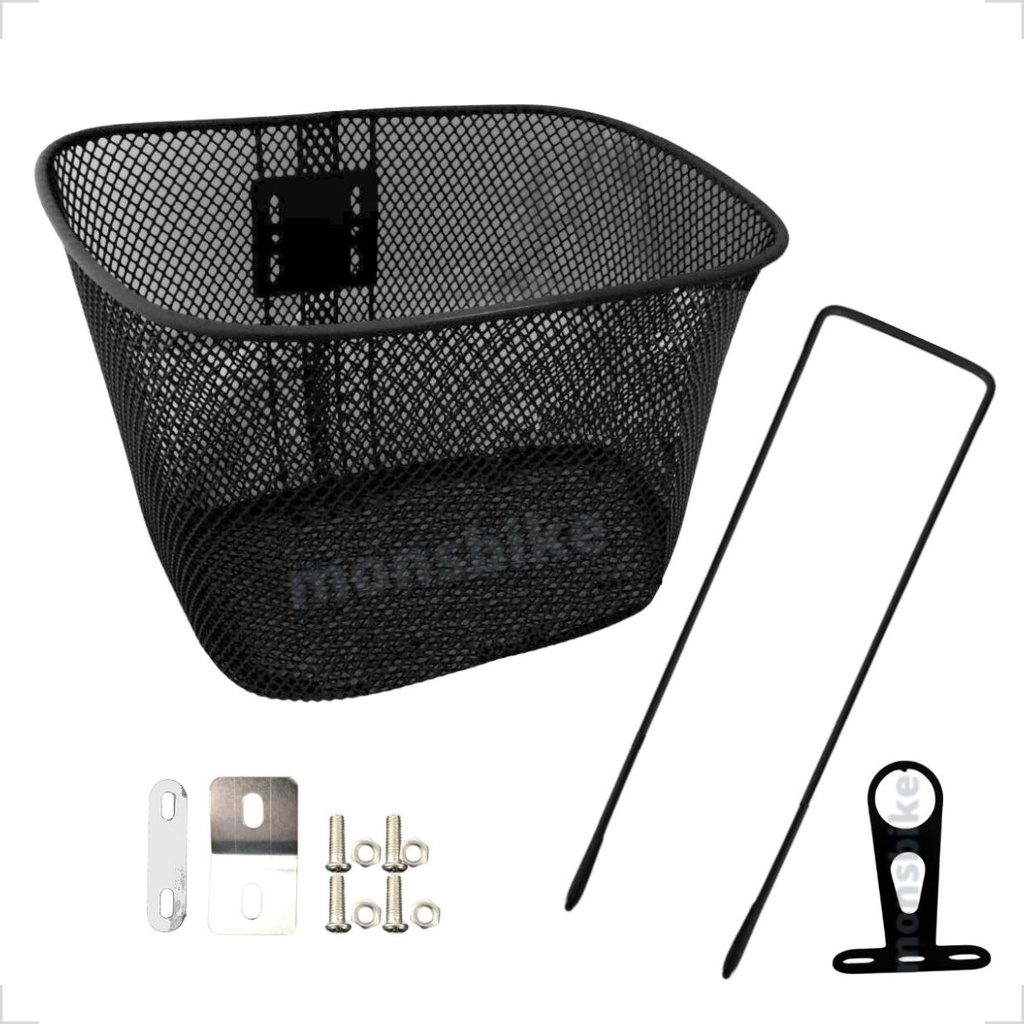 Cesta Grande de Transporte Bicicleta Aro 24/26 Cestinha Reforçada Tamanhos P M e G Bike em Oferta na Shopee