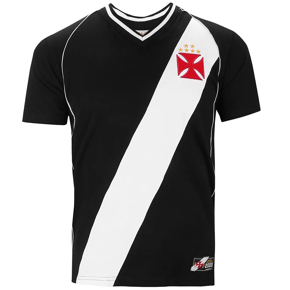 Camisa Vasco Da Gama Retrô 2000 Brasileiro Masculina Oficial